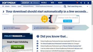 data recovery disk - Ontrack Easy Recovery Professional - powerful recovery app.
