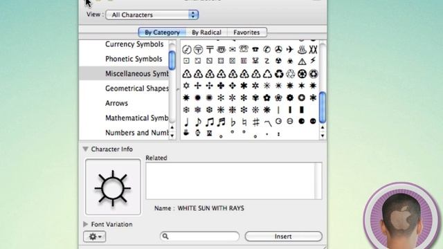 What Keys Give Me What Symbols In Mac OS X? смотреть онлайн