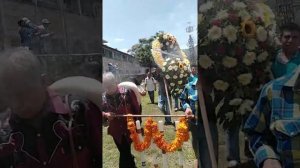 Promesa familia Villarreal Ferino en San Nicolás Zoyatlan. santo patrón "San Nicolás de Tolentino"