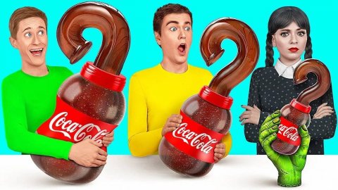 Большая, Средняя или Маленькая тарелка Челлендж _ Смешные Челленджи