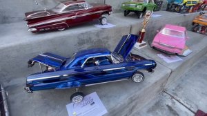 California Love Custom RC Cars & Lowrider Bikes Car show, at Cadillac Fest 2022. Lowrider Blvd.
