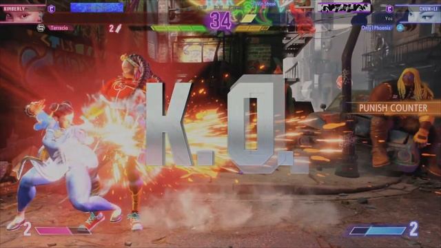Chun Li Vs Kimberly - Street Fighter 6 Open Beta - SF6