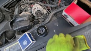 Замена роликов и ремня на Cadillac Escalade 3