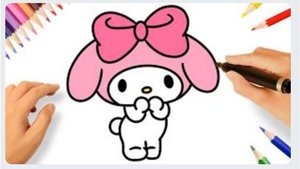 КАК НАРИСОВАТЬ МОЮ МЕЛОДИЮ ЛЕГКО 🎀