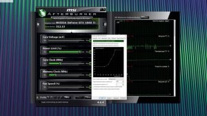 MSI Afterburner. Настройка кулера видеокарты.