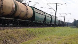 ВЛ80С-2740 и ВЛ80С-2733 в составе "тройника" c грузовым поездом