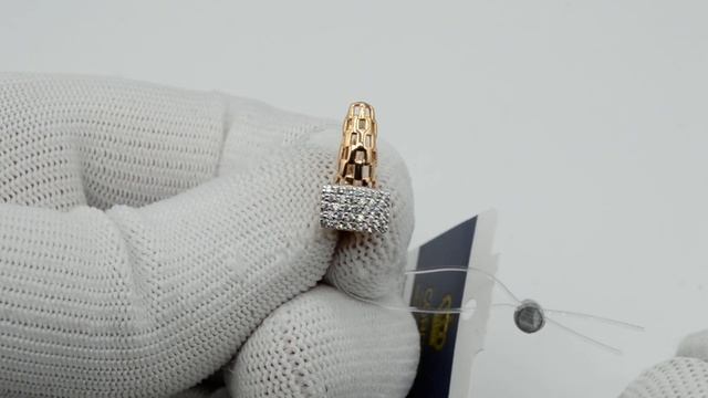 Золотые серьги с4297 - вставка 66куб цирконий вес 2,68 смотреть онлайн