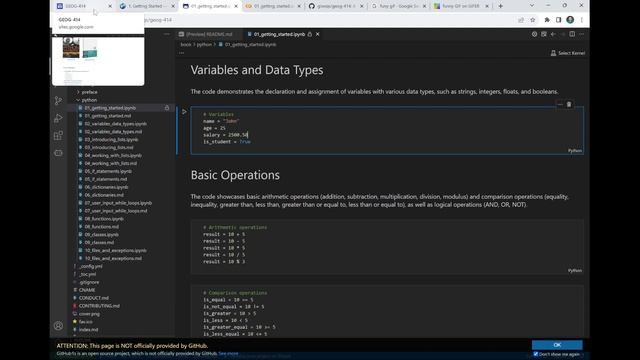 Spatial Data Management Week 3: Python Basics