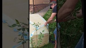 Андрей Храмов фронтмен гр Земляне у StoneCraftera м. класс валун