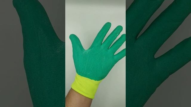 Перчатки нейлоновые ЛИМОННЫЕ облитые вспененным латексом смотреть онлайн