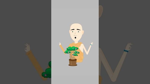 Анимация - Райан медитирует