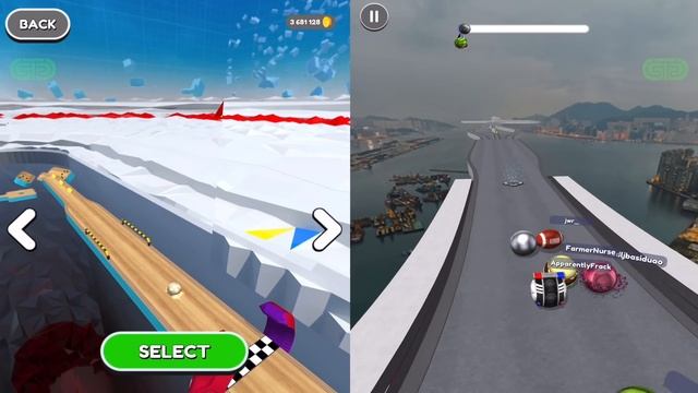 Going Balls | Funny Race 10 Vs Epic Race, Banana Frenzy, Goal Ball All Levels Gameplay Android,iOS смотреть онлайн