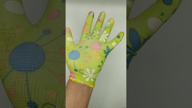 Перчатки Цветок облитые нитрилом смотреть онлайн