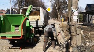 Дробление веток в щепу в Московской области