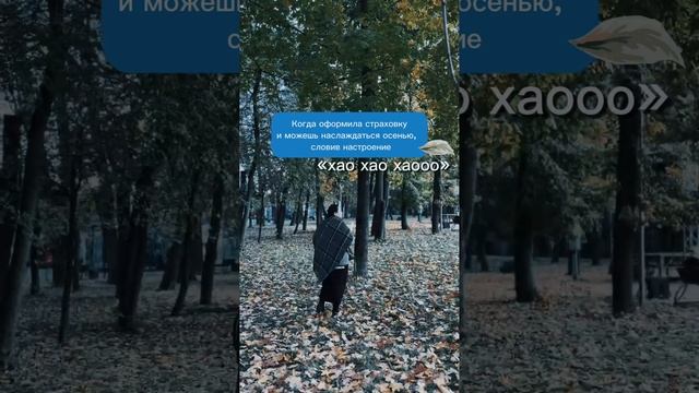 Оформляй страховку и наслаждайся осенью вместе с «Абсолют страхование».