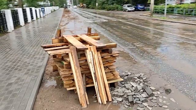 Чайковский. Ливневок в городе НЕТ в принципе!