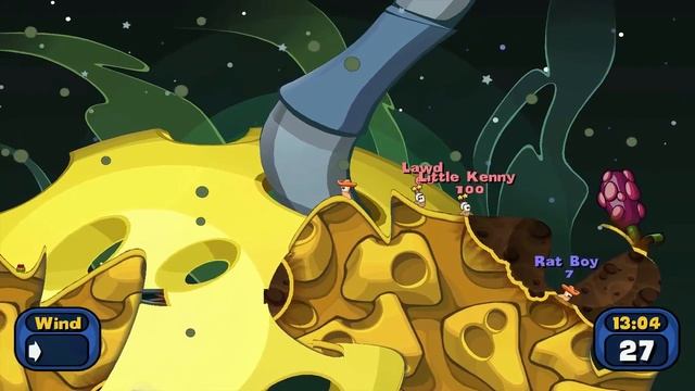 Worms Reloaded - Mac Gameplay [HD] смотреть онлайн