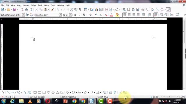 How to Type Unicode Characters in LibreOffice writer