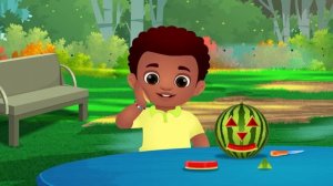 ChuChu TV Surprise Eggs Toys - Learn Fruits with Watermelon Song - Learn Colours and Objects!