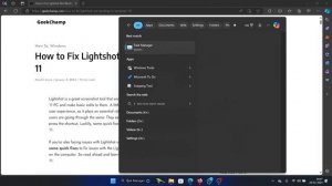 How to Fix Lightshot Not Working in Windows 11