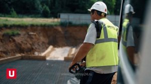 Устройство фундаментной плиты при строительстве дома в КП «Николино»