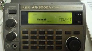 AOR AR3000A SWL HF Aeronautical Communications on SAM Frequencies