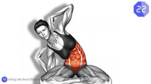 Тренировка пресса сидя, чтобы избавиться от жира на животе.