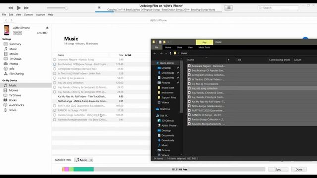 How to add music to iPhone from iTunes if drag & drop doesn't work смотреть онлайн
