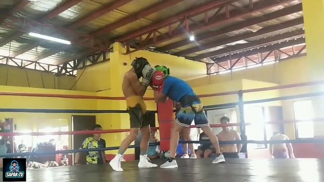 Rematch daw? Kaso sa sparring lang. Dayo sparring sa elorde смотреть онлайн