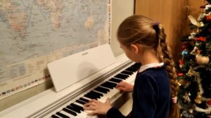 И.С.Бах. Маленькая прелюдия номер 5.  Общее фортепиано, 5 класс, ДШИ10.