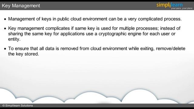 Key Management - CCSK Lesson 11 | Simplilearn