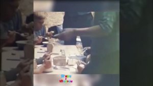 Советские времена, колхоз, уборка урожая, обед в поле