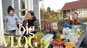 ВЛОГ /  Закупка продуктов на дачу / Два дома лучше, чем один?