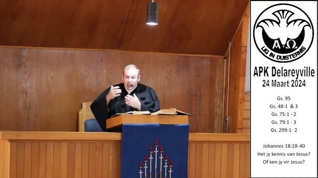 APK Delareyville- Johannes 18:28-40 het jy kennis van Jesus? Of ken jy vir Jesus? смотреть онлайн