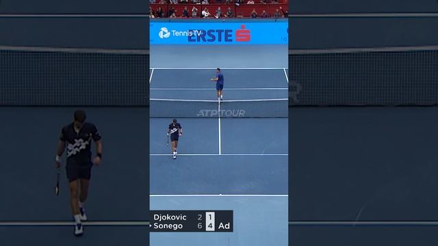 When Sonego Went God Mode Against Djokovic