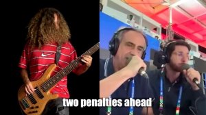 Andre Antunes & Portuguese Footboll Commentator Goes Metal