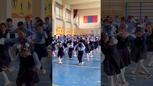В дружественной нам Монголии практикуют зарядки с использованием элементов национального танца