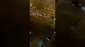Кортеж президента Молдовы в Москве