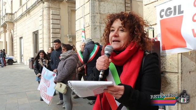 L'intervento integrale del Sindaco di Cantalice Silvia Boccini in Piazza Vitt. Emanuele a Rieti II смотреть онлайн
