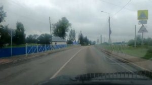 Едем через село Верх Марушка, Целинный район, Алтайский край