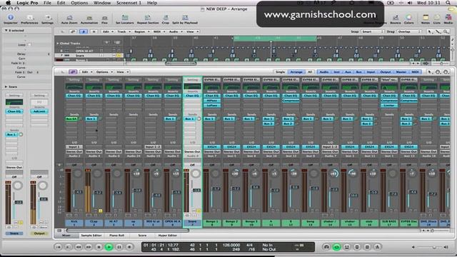 Parallel drum processing in Logic смотреть онлайн