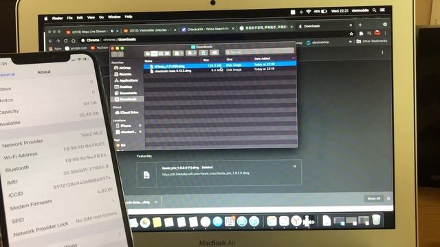 Jailbreak Iphone X Ios 14.4 Mac os 100% All Done смотреть онлайн