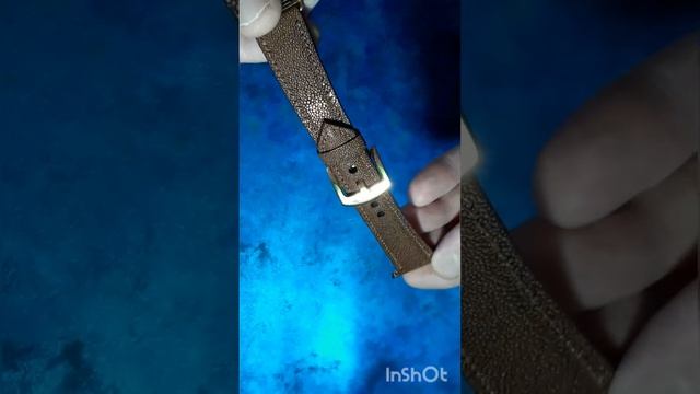 Ремешок для часов из кожи ската
