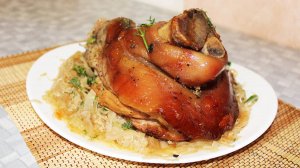 Свиная рулька запеченная в духовке