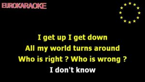 Modern Talking Chery, Chery, Lady Karaoke