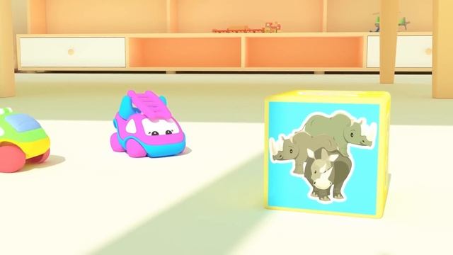 Би-би Знайки учим цифры Цифра 3