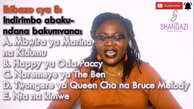 Abagabo bakubona gute? nk'agapupe, nk'uwihagazeho, nk'igitomati cyangwa nk'igisukari majyani? смотреть онлайн