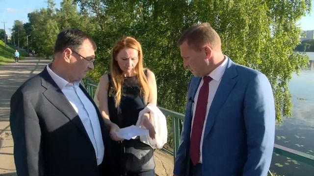 ПОД НАБЛЮДЕНИЕМ: пешеходный мост на "Островке" ждет реконструкция || 05 июля 2021 смотреть онлайн