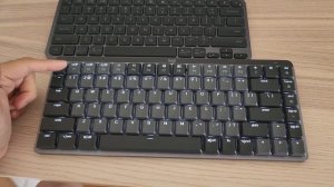 Logitech MX Mechanical Mini, the productivity twin of G913!