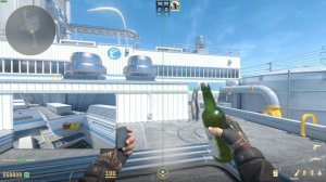 CS2 Nuke - Smoke Heaven & Molotov Hut from Roof
